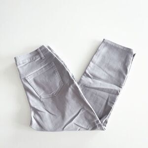 Nygard Womens Casual Pants Ankle Straight Leg Gray Size 8